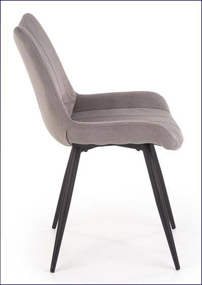 Produkt Eleganckie krzesło do salonu Debi - popiel - zdjęcie numer 2