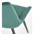 Szczegółowe zdjęcie nr 11 produktu Luksusowe krzesło Debi - zielony