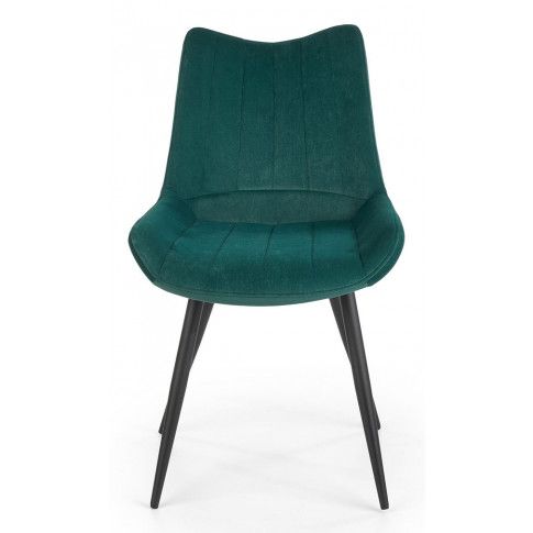 Szczegółowe zdjęcie nr 6 produktu Luksusowe krzesło Debi - zielony