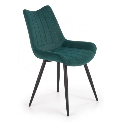 Zdjęcie produktu Luksusowe krzesło Debi - zielony.