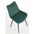 Szczegółowe zdjęcie nr 7 produktu Luksusowe krzesło Debi - zielony