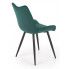 Szczegółowe zdjęcie nr 8 produktu Luksusowe krzesło Debi - zielony
