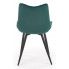 Szczegółowe zdjęcie nr 9 produktu Luksusowe krzesło Debi - zielony