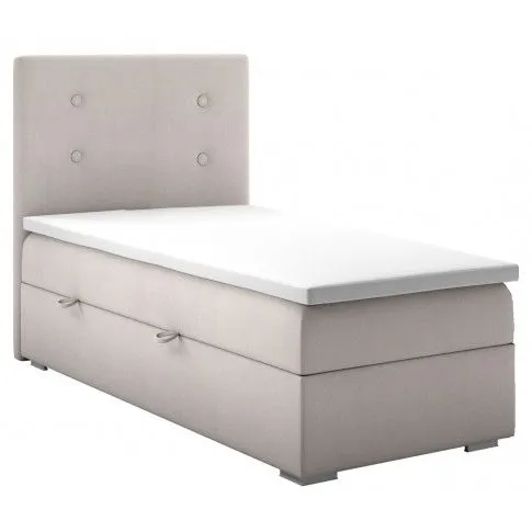 Zdjęcie produktu Pojedyncze łóżko boxspring Claro 90x200 - 32 kolory.