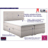 Fotografia Podwójne łóżko boxspring Claro 160x200 - 40 kolorów z kategorii Łóżka kontynentalne