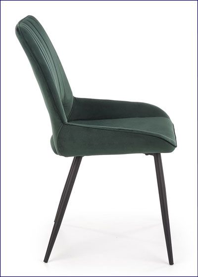 Produkt Eleganckie krzesło Arvin - zielony - zdjęcie numer 2