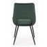 Szczegółowe zdjęcie nr 9 produktu Eleganckie krzesło Arvin - zielony