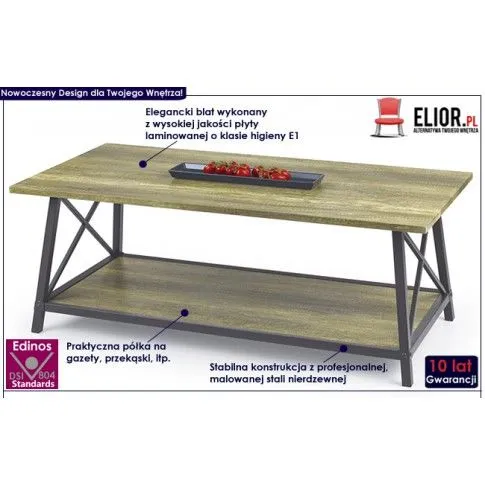 Fotografia Industrialna ława Avalon - coffee z kategorii Ławy i stoliki