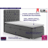 Fotografia Pojedyncze łóżko boxspring Stilla 90x200 - 58 kolorów z kategorii Łóżka kontynentalne