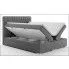 Szczegółowe zdjęcie nr 6 produktu Małżeńskie łóżko boxspring Saniko 160x200 - 32 kolory