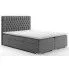 Zdjęcie produktu Małżeńskie łóżko boxspring Saniko 160x200 - 32 kolory.