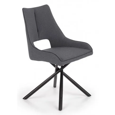 Zdjęcie produktu Szare industrialne krzesło - Stiker.