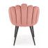Szczegółowe zdjęcie nr 9 produktu Stylowe krzesło glamour Zusi - różowy