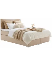 Łóżko boxspring z zagłówkiem Murowis 140x200 - 32 kolory w sklepie Edinos.pl