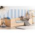 Zdjęcie nowoczesne łóżo dziecięce drewniane Abbie 6X - sklep Edinos.pl
