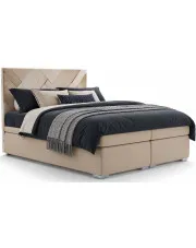 Podwójne łóżko kontynentalne Murowis 180x200 - 32 kolory w sklepie Edinos.pl