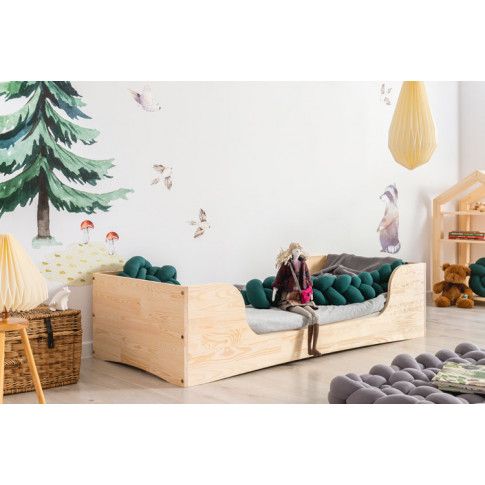 Zdjęcie skandynawskie drewniane łóżko dziecięce Abbie 7X - sklep Edinos.pl