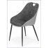 Zdjęcie popielate krzesło w stylu nowoczesnym Xeni - sklep Edinos.pl