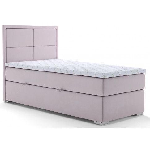 Zdjęcie produktu Pojedyncze łóżko kontynentalne Ronnet 90x200 - 58 kolorów.