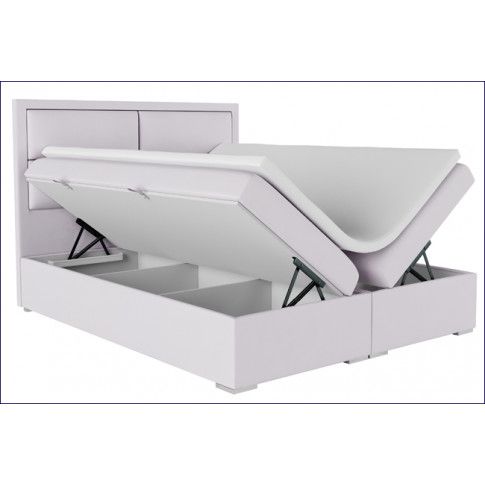 Szczegółowe zdjęcie nr 5 produktu Podwójne łóżko boxspring Ronnet 160x200 - 40 kolorów