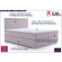 Fotografia Podwójne łóżko boxspring Ronnet 160x200 - 58 kolorów z kategorii Łóżka kontynentalne 160x200