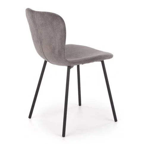 Szczegółowe zdjęcie nr 7 produktu Minimalistyczne krzesło Tedal - popiel