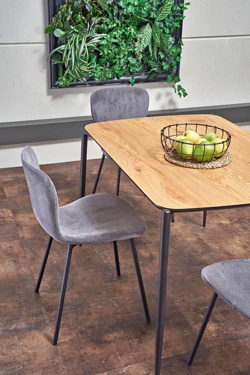 Produkt Minimalistyczne krzesło Tedal - popiel - zdjęcie numer 3