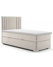 Pojedyncze łóżko boxspring Felippe 80x200 - 32 kolory w sklepie Edinos.pl