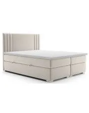 Podwójne łóżko boxspring Felippe 140x200 - 40 kolorów