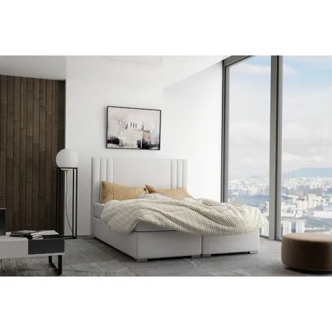 Szczegółowe zdjęcie nr 5 produktu Podwójne łóżko boxspring Felippe 140x200 - 32 kolory