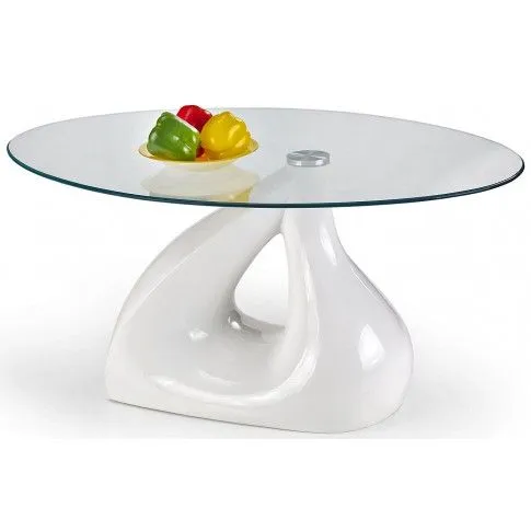 Zdjęcie produktu Ława lakierowana Tuleko - biały połysk.