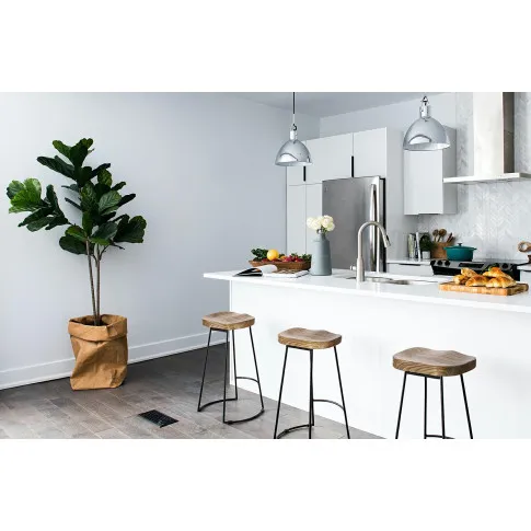 Zdjęcie loftowy hoker Ilmla dąb do jadalni baru | Edinos.pl