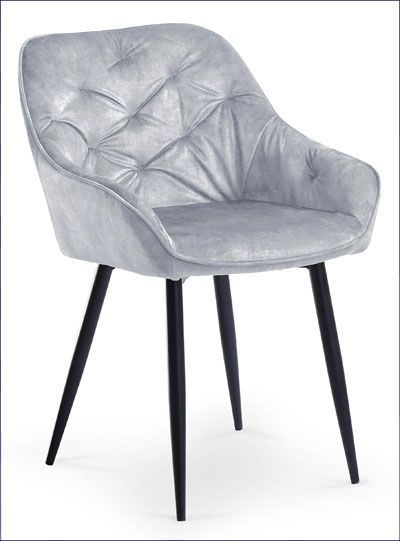 Produkt Nowoczesne krzesło Molvi - popiel - zdjęcie numer 2