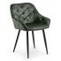 Zdjęcie produktu Stylowe krzesło muszelka Molvi - zielone.