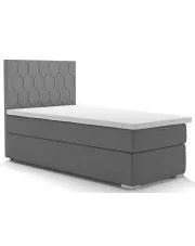 Pojedyncze łóżko boxspring Kallis 80x200 - 32 kolory w sklepie Edinos.pl