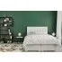Szczegółowe zdjęcie nr 5 produktu Pojedyncze łóżko boxspring Toxo 80x200 - 32 kolory