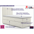 Fotografia Pojedyncze łóżko boxspring Kongo 80x200 - 32 kolory z kategorii Łóżka kontynentalne