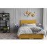Szczegółowe zdjęcie nr 10 produktu Podwójne łóżko boxspring Kongo 140x200 - 58 kolorów