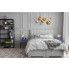 Szczegółowe zdjęcie nr 8 produktu Podwójne łóżko boxspring Kongo 140x200 - 58 kolorów