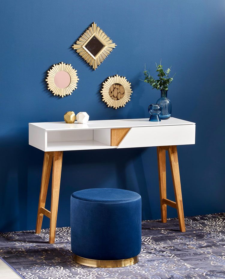 Biała konsola w stylu skandynawskim Xina