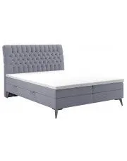 Łóżko boxspring Cremona 120x200 - 40 kolorów w sklepie Edinos.pl