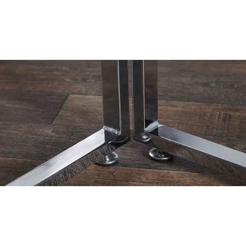 Szczegółowe zdjęcie nr 7 produktu Szklane biurko narożne Prince - czarny