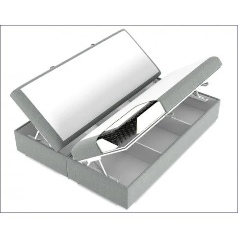 Szczegółowe zdjęcie nr 5 produktu Pojedyncze łóżko boxspring Emina 80x200 - 32 kolory
