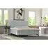 Szczegółowe zdjęcie nr 4 produktu Pojedyncze łóżko jednoosobowe łóżko boxspring Tiago 80x200 - 58 kolorów
