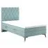 Zdjęcie produktu Pojedyncze łóżko jednoosobowe łóżko boxspring Tiago 80x200 - 58 kolorów.