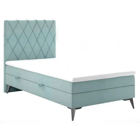 Zdjęcie produktu Pojedyncze łóżko jednoosobowe łóżko boxspring Tiago 80x200 - 58 kolorów.