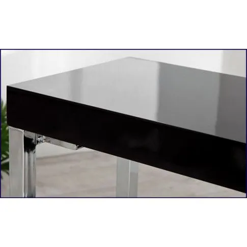 Zdjęcie czarne nowoczesne biurko Silja | Edinos.pl