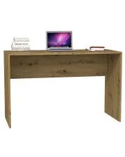 Nowoczesne biurko dąb artisan - Luvis 2X  w sklepie Edinos.pl