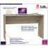 Fotografia Nowoczesne biurko komputerowe Luvis 2X - dąb sonoma z kategorii Biurka
