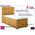 Fotografia Pojedyncze łóżko boxspring  Rimini 80x200 - 40 kolorów z kategorii Łóżka kontynentalne